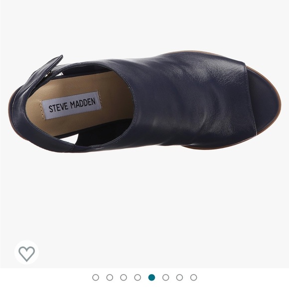 Steve Madden Women's NONSTP, Blue Leather, 9.5 M US - Picture 2 of 9